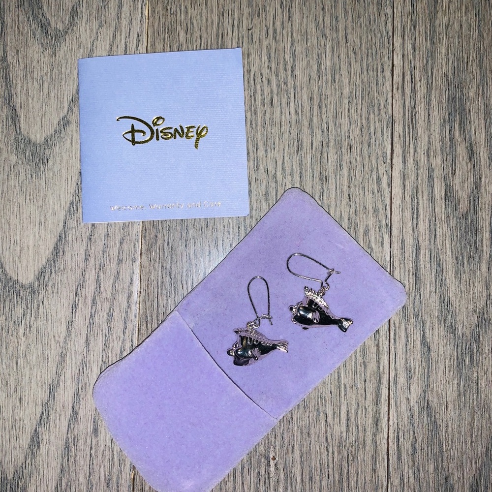 Couture Kingdom Flounder Hanging Earrings